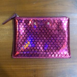 kate spade pink dots / spades mini bag